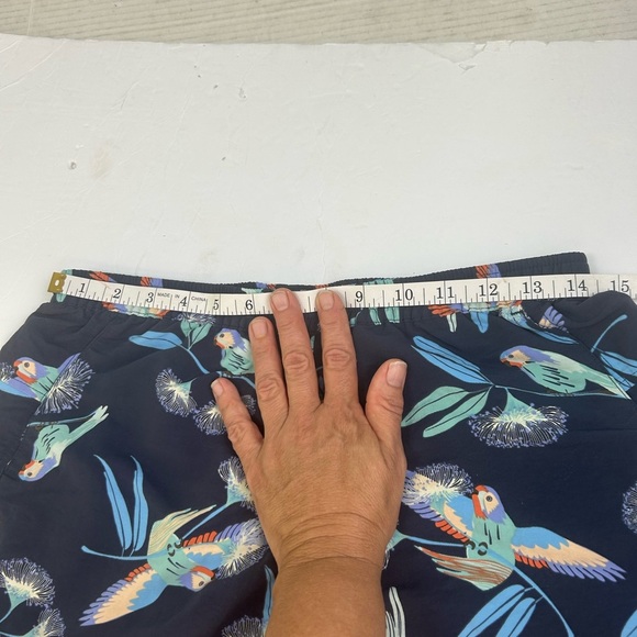 PATAGONIA ladies Shorts W's Baggies Worn Wear Parrots Neo Navy SZ Small Outdoor - Picture 8 of 13